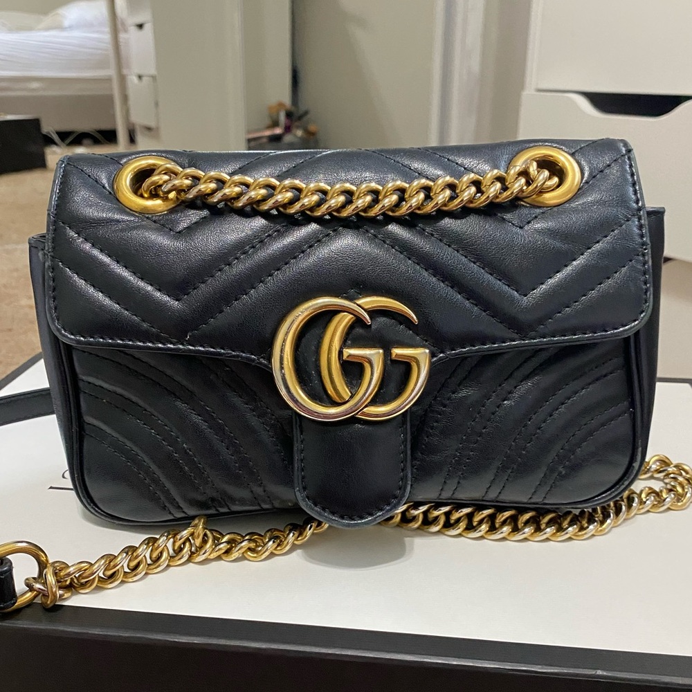 Gucci marmont matelasse mini